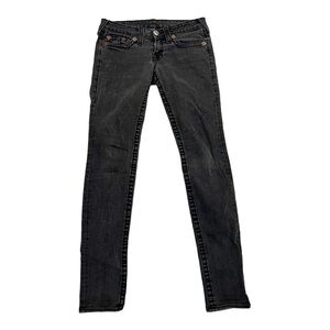 Vintage True Religion Stella Big T Black Jeans 29